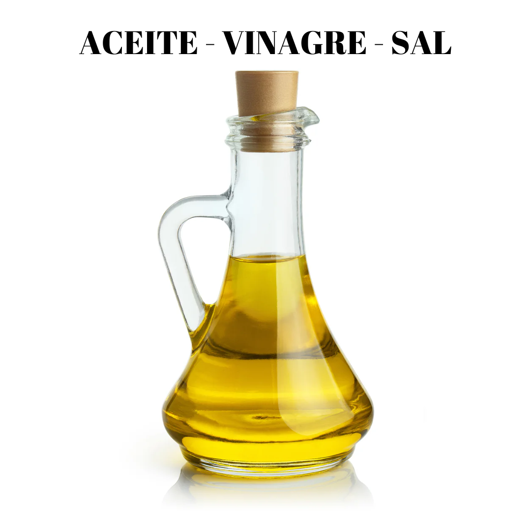 Aceite Vinagre y Sal