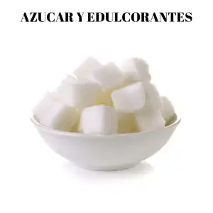 >Azucar y Edulcorante